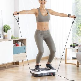 Plataforma Vibratoria de Entrenamiento con Accesorios y Guía de Ejercicios Vybeform InnovaGoods