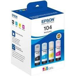 EPSON Tinta 104 EcoTank 4-colour Multipack (WE) EPSON Tinta 104 EcoTank 4-colour Multipack (WE) Precio: 35.78999952. SKU: S0228274