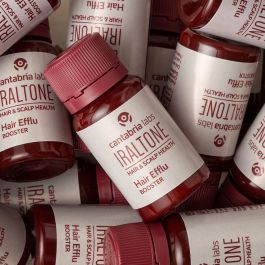 Iraltone Efflu Booster bebible 30 unidades | Suplemento anticaída estacional para el cabello con Zinc, Biotina, Selenio y Vitaminas
