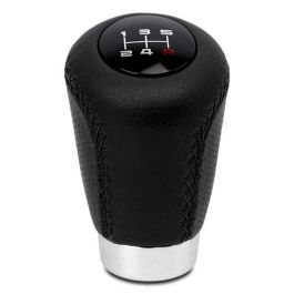 Abc POM30171 Pomo Sport de Piel Perforada Negra para Coche Abc POM30171 Pomo Sport de Piel Perforada Negra para Coche