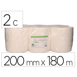 Bunzl Papel Secamanos Greensource 2 Capas Celulosa Blanca 200 mm x 180 mt Paquete de 6 Rollos Precio: 54.68999987. SKU: B15W8FS7HA