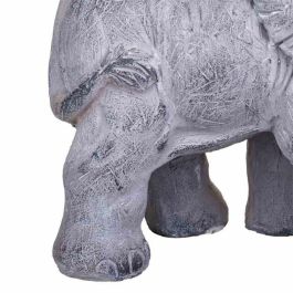 Figura Decorativa Alexandra House Living Gris Magnesio Elefante 26 x 40 x 35 cm