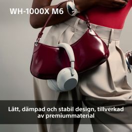 Sony WH-1000XM6 Auriculares Inalámbricos Diadema Negro con Cancelación de Ruido Adaptativa y Audio Espacial