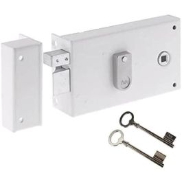 Yale YAH37G YAL6923923487588 Cerradura Horizontal de Superficie con Rodillo, Blanco, 2 Llaves, Izquierda para Rejilla y Cancela Precio: 40.79000024. SKU: B1JR7M9TSM