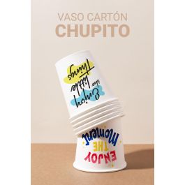 Set de 20 vasos de cartón para chupito de 50 cc - Algon (36 Cajas) Set de 20 vasos de cartón para chupito de 50 cc - Algon (36 Cajas)