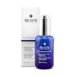 Rilastil MULTIREPAIR H.A. Suero Detox Viso 30 ml | Tratamiento Facial Hidratante Reafirmante Anti-polución Precio: 35.78999952. SKU: S05101555