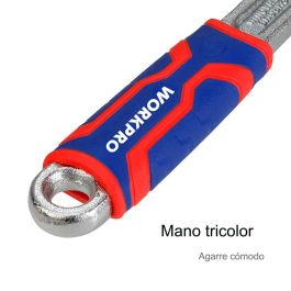 Workpro Llave ajustable 150mm acero al cromo-vanadio, mango bimaterial, resistente al óxido Workpro Llave ajustable 150mm acero al cromo-vanadio, mango bimaterial, resistente al óxido