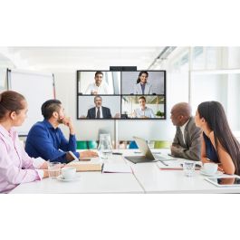 Yealink UVC34 Cámara de Videoconferencia Personal 4K Ultra HD, Encuadre Automático, 120° FOV, para Reuniones