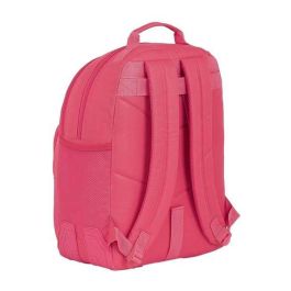 Blackfit8 Mochila Doble Adaptable a Carro Fresa Niña Rosa 600D Polyester Edad 3 Años