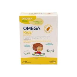 Ordesa Complementos Omegakids 54 Gummies Omega 3 6 Vitaminas D y E Sabor Naranja Limón Precio: 135.5899996. SKU: B16TWF2H6Q