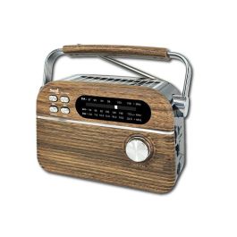 SAMI Radio Vintage, 3 Bandas (FM/AM/OC), Alimentación Solar y Batería, Multimed Precio: 26.0876. SKU: B1HDASBSC2