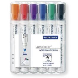Staedtler Estuche 6 pzas Lumocolor Whiteboard Marker 351 WP6