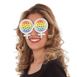 My Other Me Gafas lesbianas arco iris multicolor de PVC para adulto Talla Única Precio: 3.50000002. SKU: S8605242
