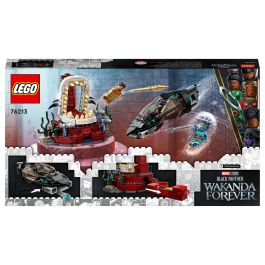 LEGO Marvel Avengers Sala del Trono del Rey Namor, Juego de Construcción, 355 Piezas, 7+ Años