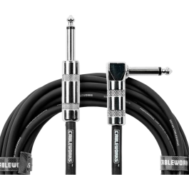 Cableworks Cable de Instrumento Jack Recto/Jack Acodado - 6 Metros