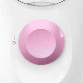 Braun 1-010 Depiladora Eléctrica Silk-épil 1, 20 Pinzas MicroGrip, 2 Velocidades, para Pelo Corto, Rosa y Blanco