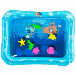 Tapiz actividades agua. incluye 6 figuras marinas. 80x28x82 cm