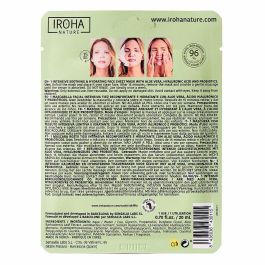 Iroha Tissue Mask Moisturizing Aloe, Green Tea, Ginseng, HA 1 u