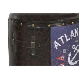 Caja Atlantico DKD Home Decor Multicolor Marron 38.5 x 49 x 38.5 cm Set de 2 Caja Atlantico DKD Home Decor Multicolor Marron 38.5 x 49 x 38.5 cm Set de 2
