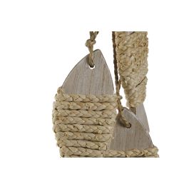 Decoracion Colgante Mediterraneo DKD Home Decor Natural 2 x 50 x 13 cm (6 Unidades)