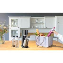 SODASTREAM 3000090 - Jarra de cristal 1L compatible solo máquina DUO - Resistente al lavavajillas