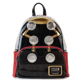 Loungefly Mochila mini Thor Marvel Metallic Cosplay 22.5cm Cuero Vegano con detalles brillantes Precio: 57.95000002. SKU: B133FLL2TZ