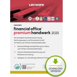 Lexware Financial Office Premium handwerk 2025 - 1 Device - Descarga Digital ESD Precio: 1500.50000045. SKU: B1CXDEVRH3