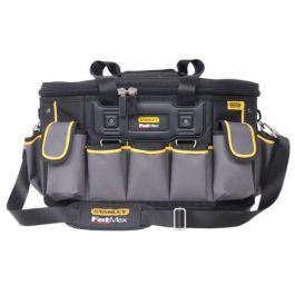 Stanley FMST1-70749 FatMax Pro - Bolsa de herramientas de nailon y plástico, negra/gris/amarilla, con asa, 500x310x330mm