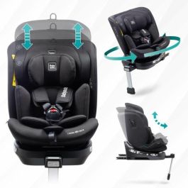 Babyauto BAB8435593702079 Silla Coche Aitana Gris Antracita I-Size ISOFIX Giratoria 360° 0-36 kg ECE R129 Nacimiento - 12 Años