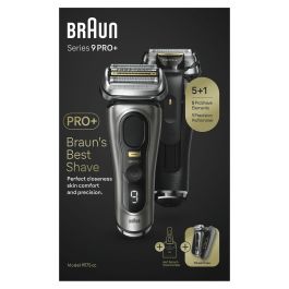 Braun Series 9 Pro+ 9575cc Afeitadora Eléctrica de Láminas Wet & Dry con Tecnología Sonic y Base de Limpieza