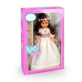 Famosa Muñeca Nancy Comunión Morena 48 cm con Corona de Flores Reedición 2023