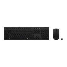 Teclado y Ratón Inalámbrico Lenovo SLIM COMBO II ES MC00011728 Negro Qwerty Español Precio: 107.49999975. SKU: B1F3ZTBHAA