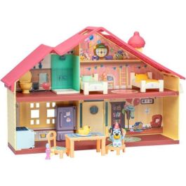 MOOSE 17669 La Casa de Celebraciones de Bluey con 11 Accesorios y Muebles Quita y Pon, Incluye Figura Exclusiva