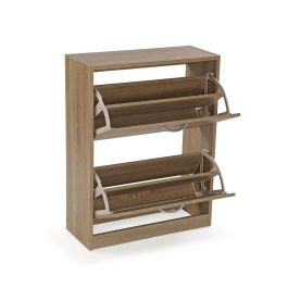 Versa Zapatero 2 Cajones Niall Claro 24x74.5x57 cm Versa Zapatero 2 Cajones Niall Claro 24x74.5x57 cm