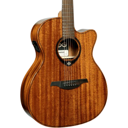 LAG Tramontane 98 Guitarra Acústica Auditorium Cutaway Electroacústica Caoba Maciza Natural Precio: 531.687552. SKU: B14KXSZBB4