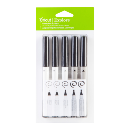 Cricut 2002948 Rotulador Multi Negro, Punta 0.4 mm y 1 mm, 5 Unidades Cricut 2002948 Rotulador Multi Negro, Punta 0.4 mm y 1 mm, 5 Unidades