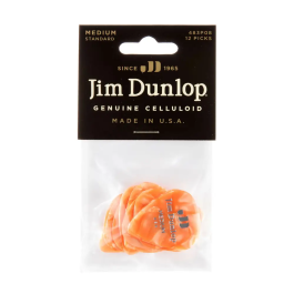 Dunlop Pack 72 Púas Classic Naranja Perlado Medium