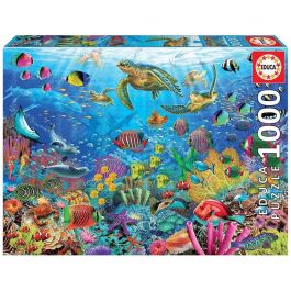 Educa Puzzle 1000 piezas Tortugas en el Paraíso