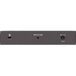 D-Link DGS-1008P Switch Ethernet 8 Puertos Gigabit PoE+ (4 Puertos 802.3at) 68W No Gestionado de Escritorio Silencioso