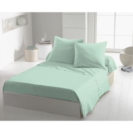 Sábana plana - HOME LINGE PASSION - HP72096 - Microfibra de 82 g - 180 x 290 cm - Verde agua Precio: 34.86978. SKU: B1GY6EPR3X
