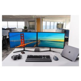 Kensington Auriculares Gaming H3000 PROVC, Diadema Bluetooth 5.2, Negro, 60h Batería, Cancelación Ruido, Micrófono Boom, USB-C, Para PC, PS, Xbox, Android, iOS