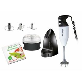 ESGE 99205 Batidora de inmersión 180W, 3 cuchillas, 2 velocidades, 11500-16000 RPM, Negro/Blanco, Fácil de limpiar