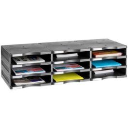 Archivo 2000 Módulo Archivodoc 9 Huecos Estándar, Poliestireno Reciclado, 360x900x405 mm, Negro Precio: 93.58999947. SKU: B16JD26ZCH
