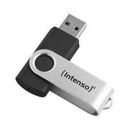 Intenso 3543480 Memoria USB 3.2 Gen 1 Lápiz, 32 GB, Hasta 70 MB/s, USB-A, Compatible con USB 3.0/3.1, Plástico y Metal, Office Line