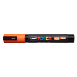 Posca PC-5M Rotulador de Pintura Base Agua Color Naranja, Punta 1.8-2.5mm, No Tóxico, Pinta Sobre Metal, Vidrio, Plástico y Más Precio: 3.50000002. SKU: B17W9NDLBP