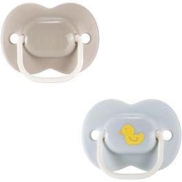 Chupetes - TOMMEE TIPPEE - ANYTIME - 6-18 meses - Set de 2 chupetes simétricos sin BPA - Cápsula de esterilización reutilizable