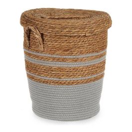Pongotodo Alga Gris Con Tapa Pequeño Giftdecor 36X43CM (4 Unidades) Precio: 137.50000044. SKU: S3609554