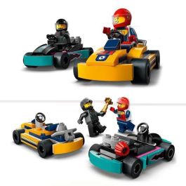 Juego de construccion karts y pilotos de carreras lego city Juego de construccion karts y pilotos de carreras lego city