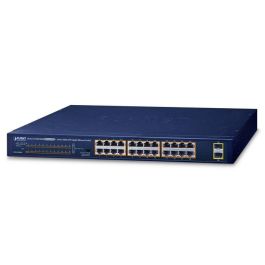 Planet Switch 24 puertos PoE Gigabit 10/100/1000T 802.3at + 2 SFP 1000X Gigabit 52 Gbps 240W L2 Precio: 293.89000058. SKU: B1GCJ2M65H