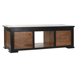 DKD Home Decor Mueble TV Marron Oscuro 45 x 140 x 45 cm